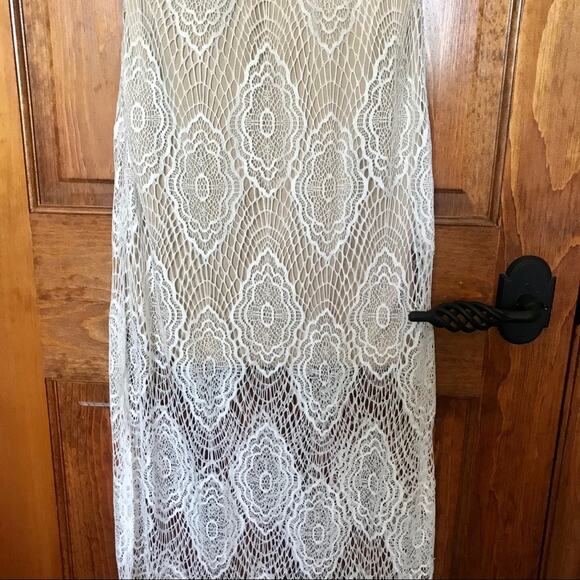 Charlotte Russe Lace Dress Sz M - Picture 4 of 10